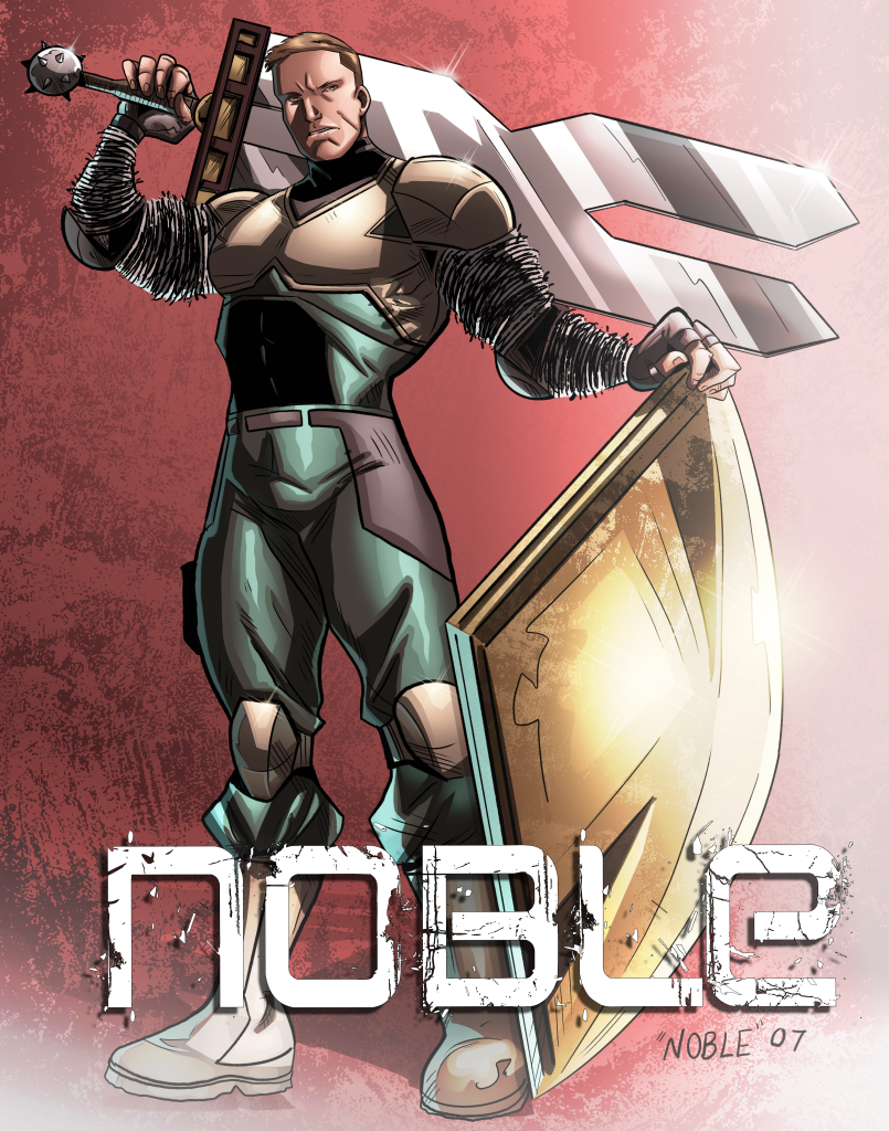 Noble with Background